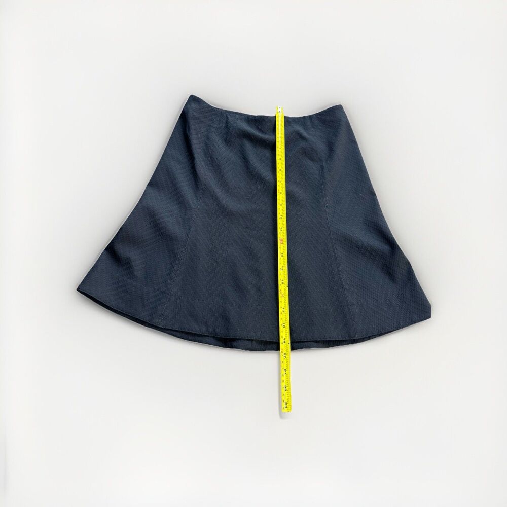 Emporio Armani A-Line Skirt Black Classic Business Mini Women’s Size 6 - Picture 2 of 8